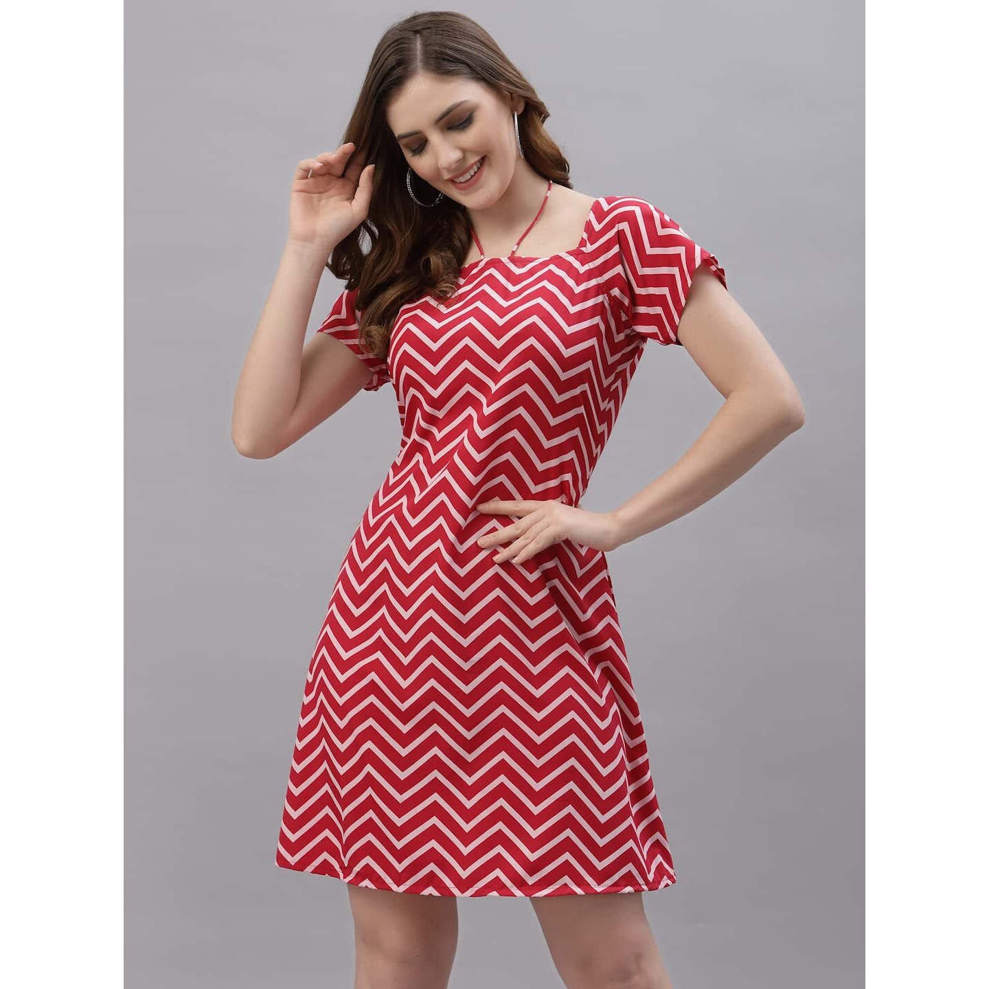 Oomph One Piece For Women Red - Md557