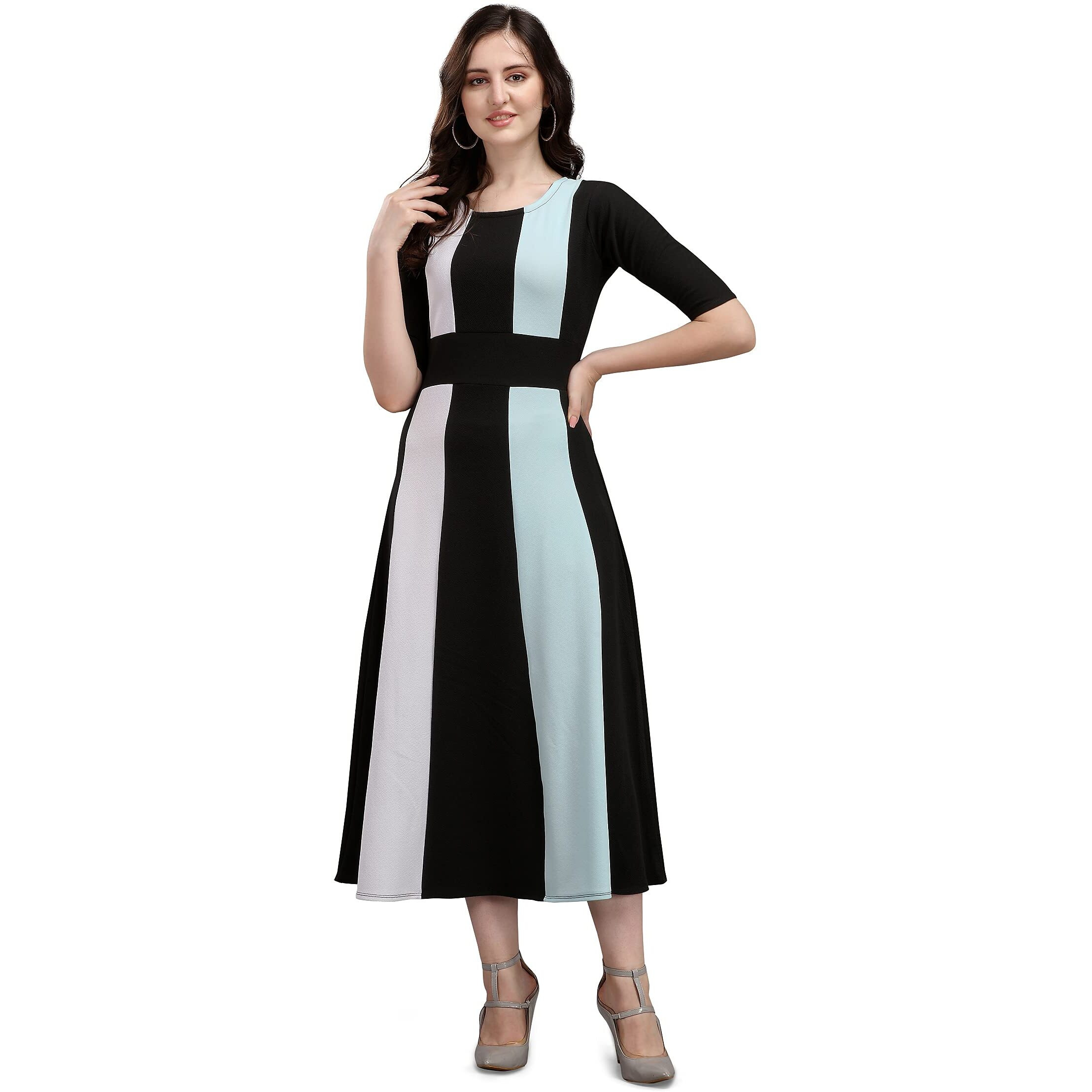 Purvaja Women's Corduroy Empire Waist Maxi Cocktail Dress (Lucy-028-Sb-Bl-S_Sky Blue