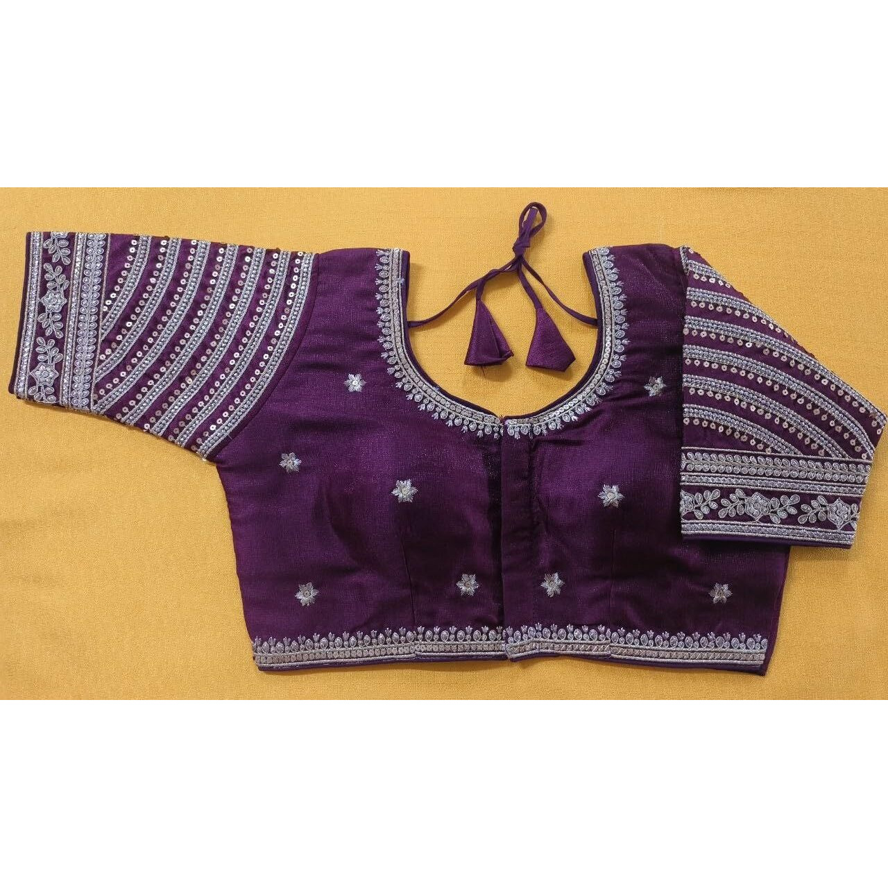 Vihu Fashion Women's Blouse Readymade Blouse Embroidery Multi Coding Gold Thread Indian Ethnic Designer Stitched Women's Readymade Wine Color Saree Blouse For Women For Saree Lehenga Choli