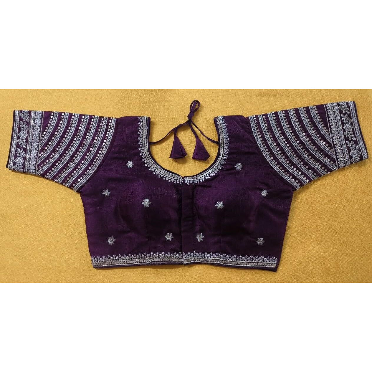 Vihu Fashion Women's Blouse Readymade Blouse Embroidery Multi Coding Gold Thread Indian Ethnic Designer Stitched Women's Readymade Wine Color Saree Blouse For Women For Saree Lehenga Choli