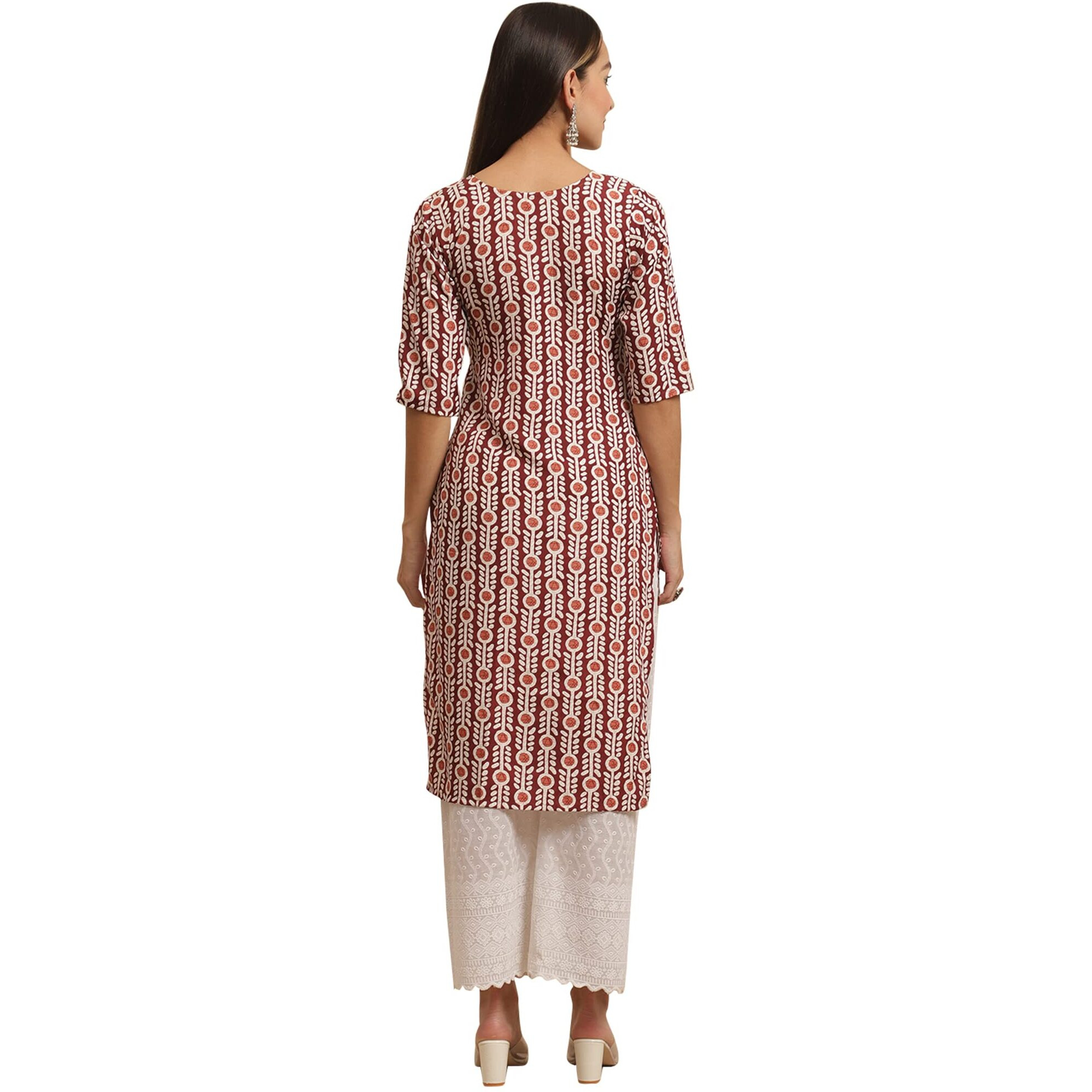 Pinkmint Women's Crepe Digital Print Straight Kurta [Pack Of 3](Ov-355-389-385-Xxl)