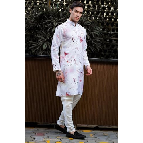 Lymio Men Kurta || Kurta For Men || Men Ethnic Kurta (In, Alpha, Xl, White)