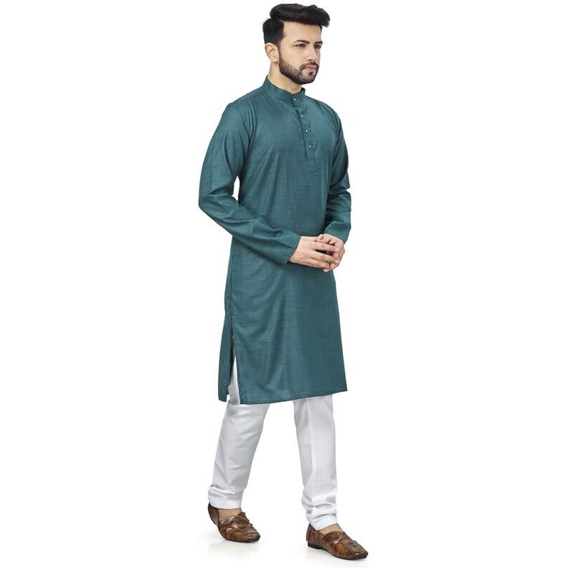Be Active Men's Traditional Solid Full Sleeves Kurta || Cotton Kurta For Men || Men Kurta For Wedding || Kurta For Men (N-Rfsk0001 37 Kr Xl)