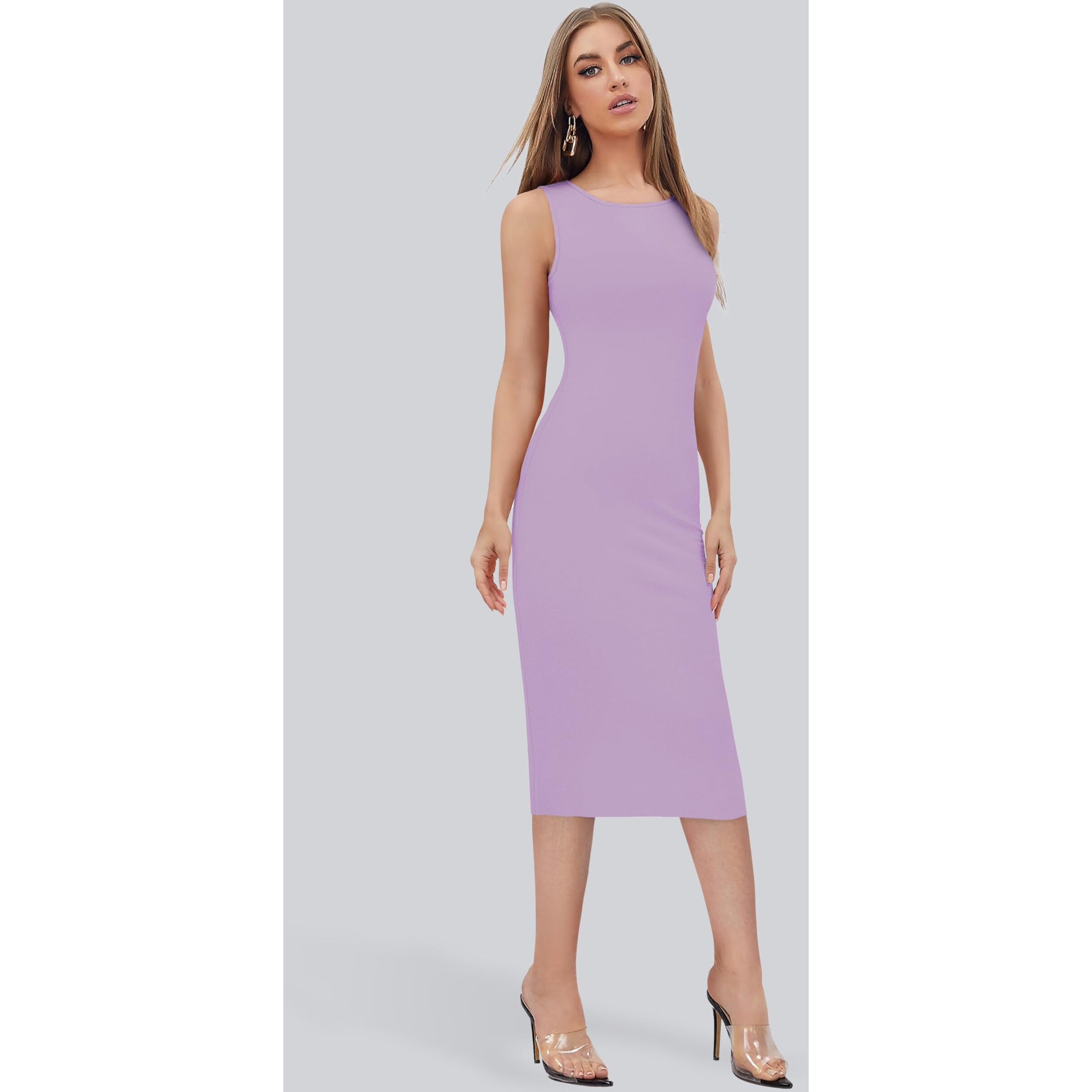 Toochki Dress For Women | Midi Dress For Women | Dresses For Women Dress | One Piece Dress For Women | Bodycon Dresses For Women Purple