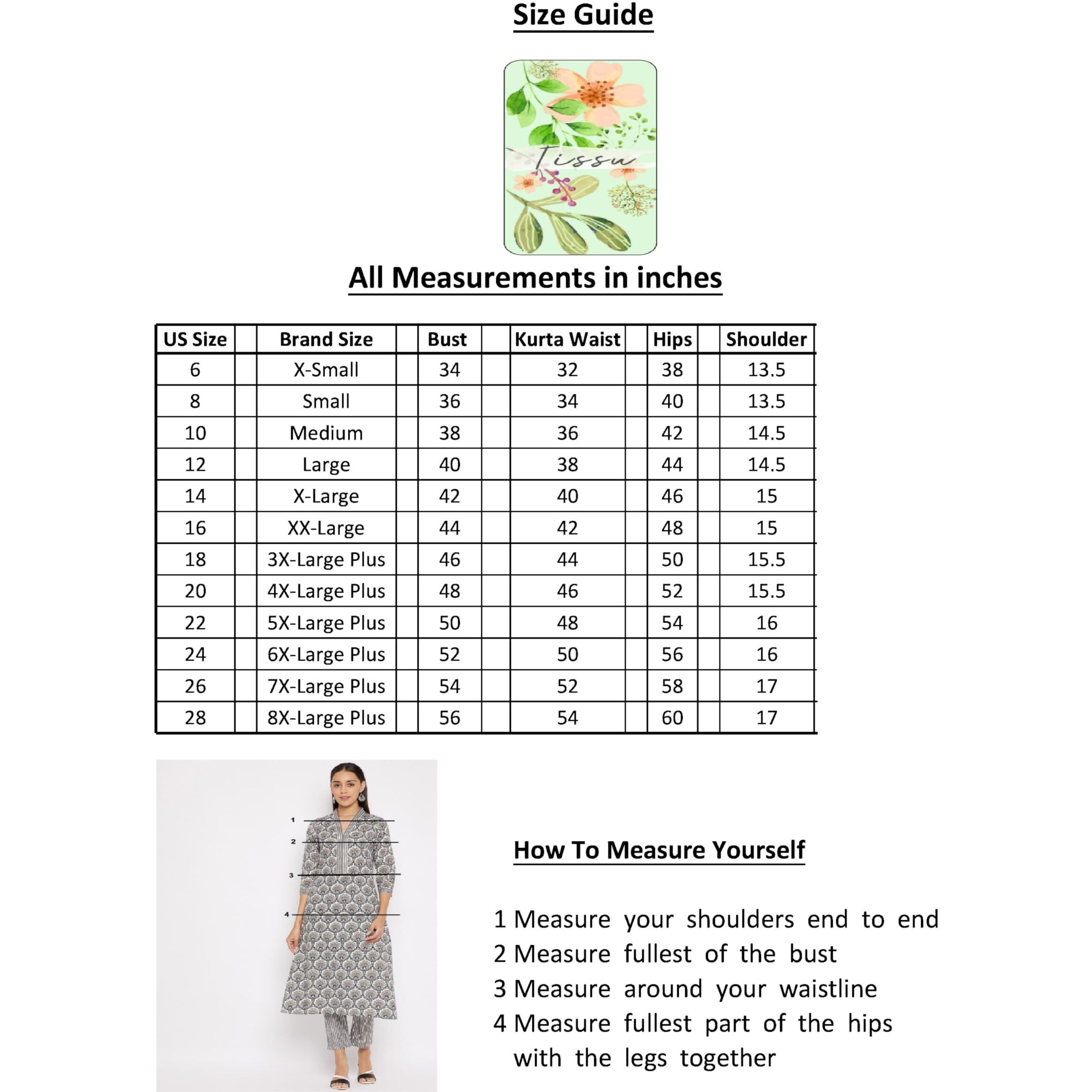 Tissu Women's Rayon A-Line Kurta (1922_Pink_Xxl)