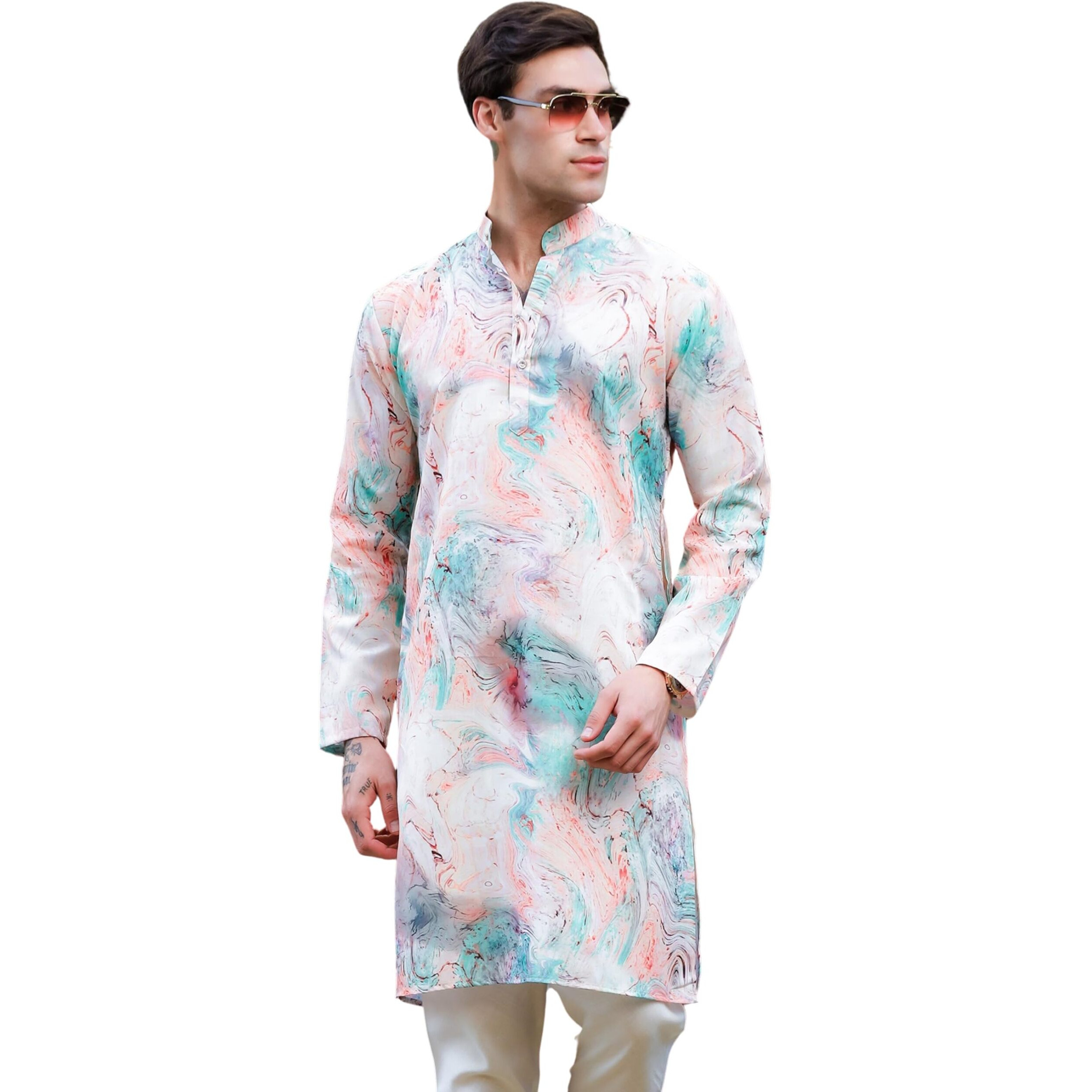 Lymio Men Kurta || Kurta For Men || Men Ethnic Kurta (In, Alpha, M, Off White)