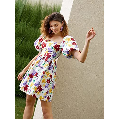 Dhruvi Trendz Womens Rayon Women Western Dresses Regular Fit A-Line (Dt-Wd1047_White_3Xl)