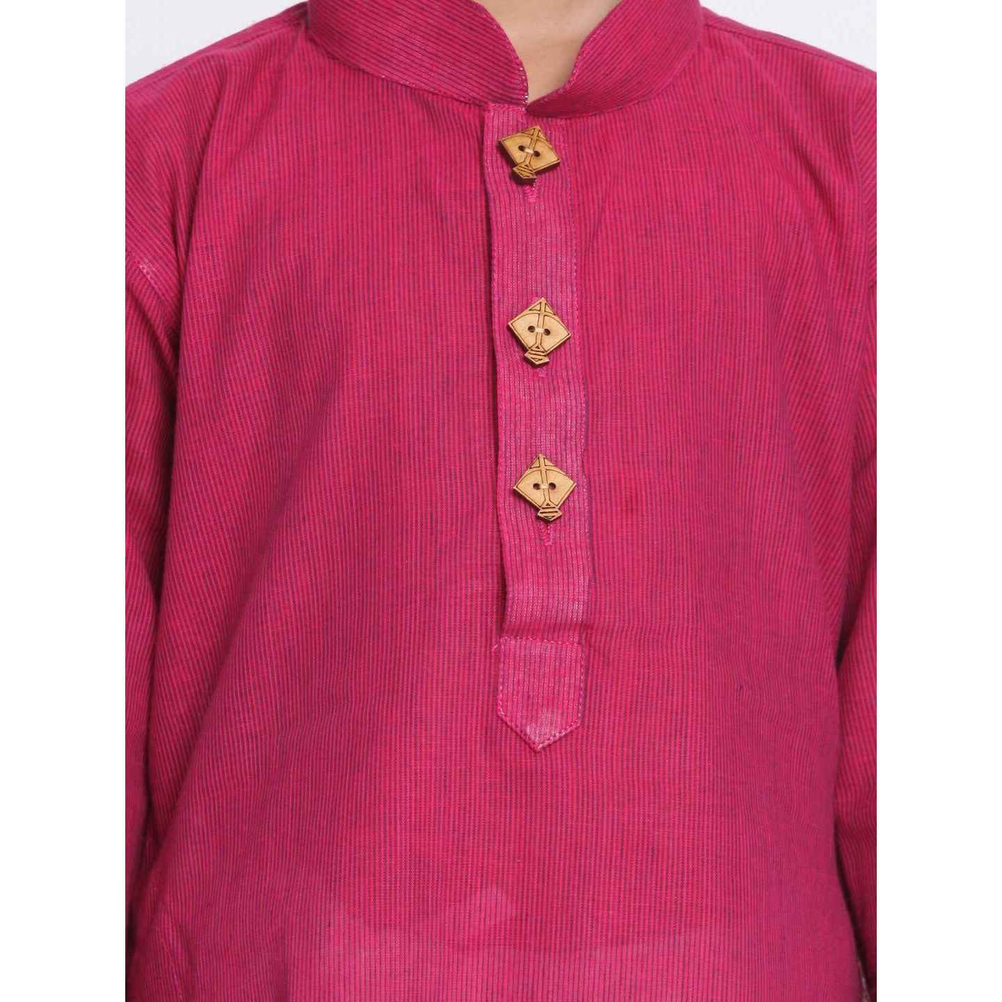 Jbn Creation Boys Pure Cotton Purple And White Kurta Pyjama Set - Ethnic Elegance For Festivals | Comfortable Traditional Pure South Handloom Cotton Kurta Pyjama For Kids_Jbnbk070Punpwh_30