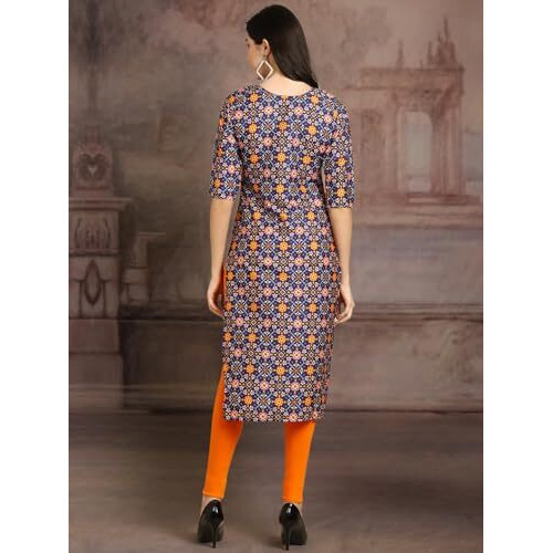 Pinkmint Crepe Printed Kurti For Womens College Wear Kurti For Women