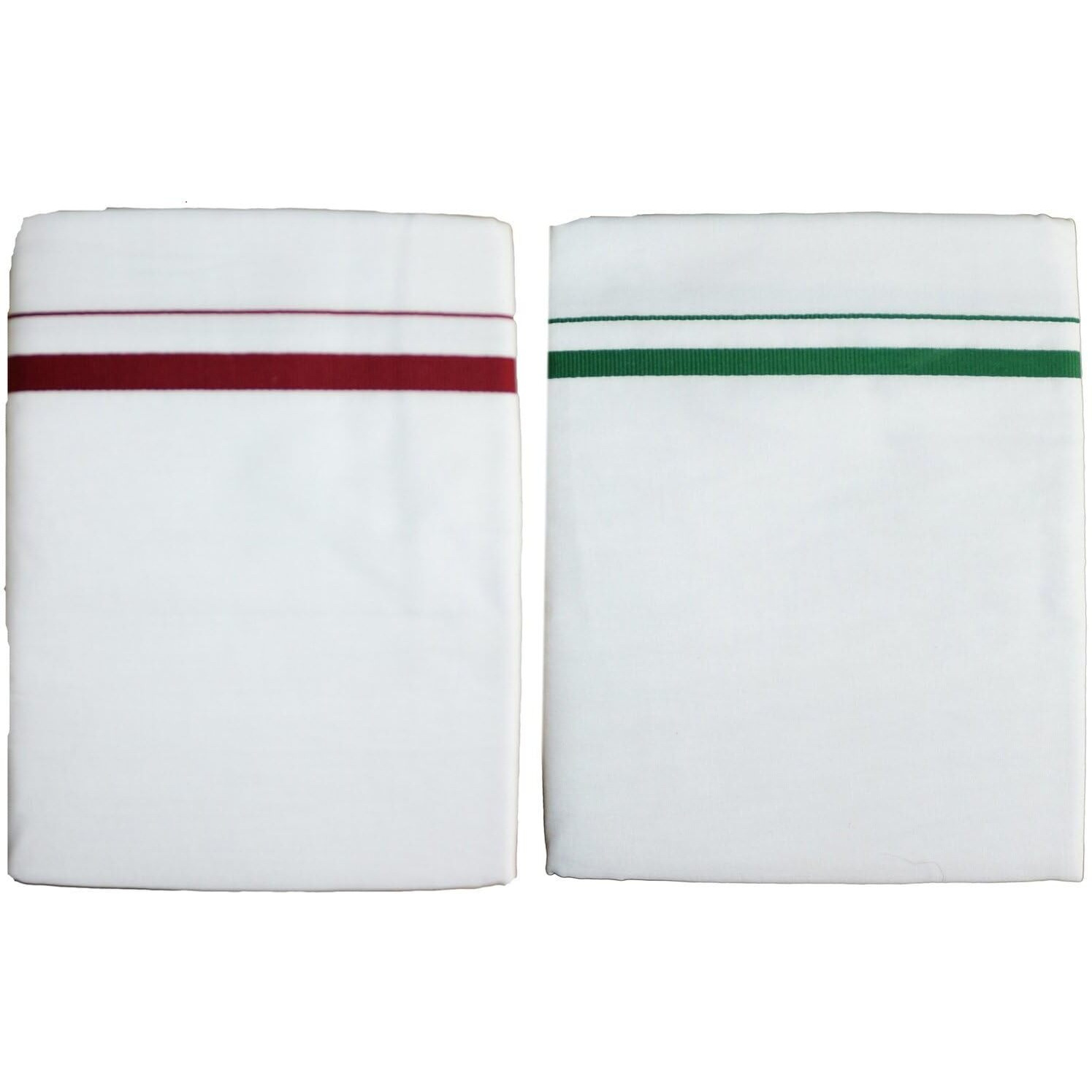 Prakasam Cotton Mens (Galaxy Hb) Double (1.30 X 4.00 Meter)Dhoti Pack Of 2 Dhoties With Different Borders-Combo-6