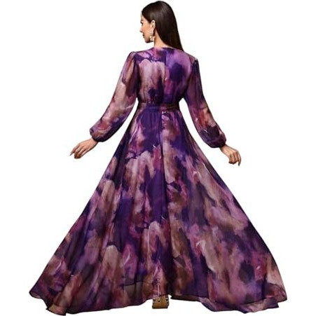 Litzo Dresses For Women || Western Dresses For Women (L-39-L) Blue