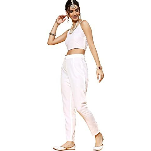 Ziyaa Women's Multi Color Georgette Straight Kurta And Pant Set(Zikugr3651Andpa-Xxl)