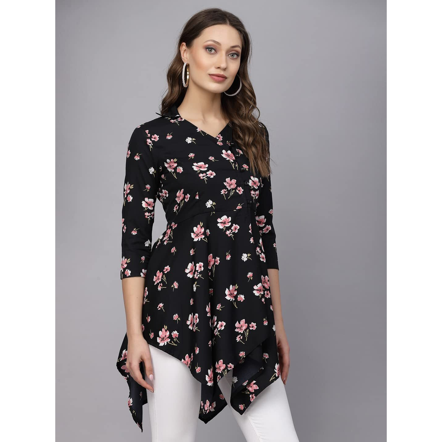 Lookmark Women's Crepe Top || Dress(Sdpl-Sd635-Xxl)
