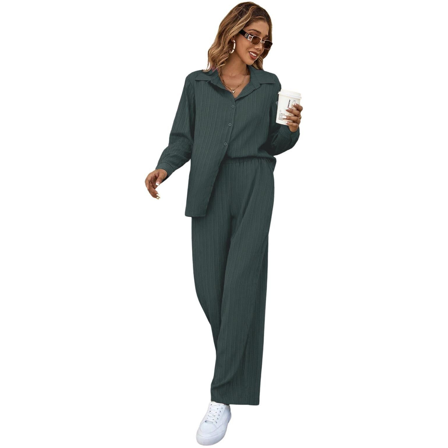 Leriya Fashion Co-Ord Set For Women For Summer| Co-Ord Set For Women (Xx-Large, Olive)