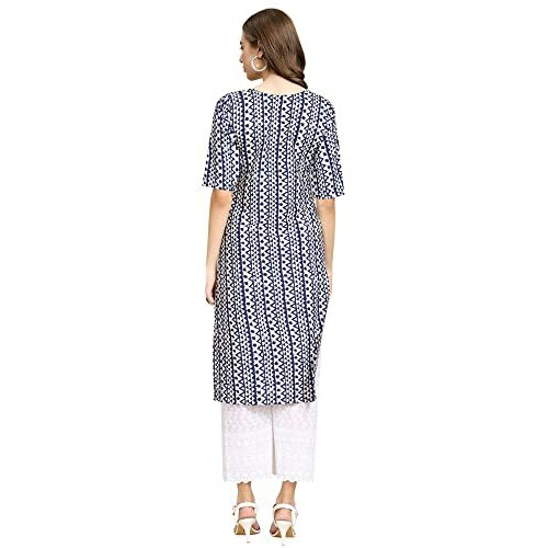 Pinkmint Women's Crepe Digital Print Straight Kurta [Pack Of 6](Qv-352-348-351-338-336-335-Xl)