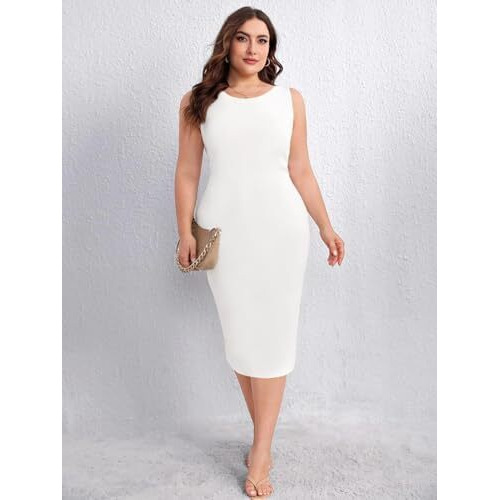Toochki Dress For Women | One Piece Dresses For Women | Women Dress | Dresses For Women | Bodycon Fit Dress For Women | Midi Length Dress | Lycra Dress | White Dress For Women