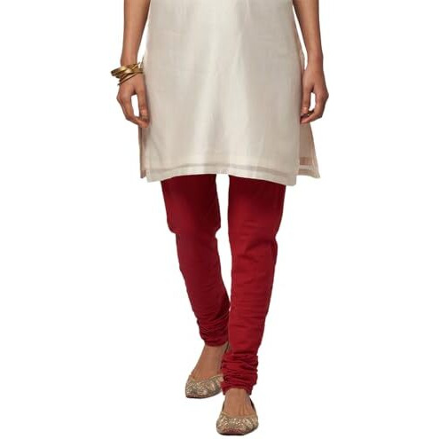 Fabindia Women's Regular Pants (101811707_Maroon