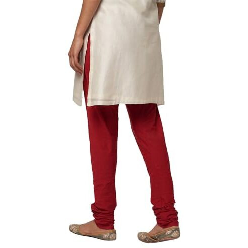 Fabindia Women's Regular Pants (101811707_Maroon