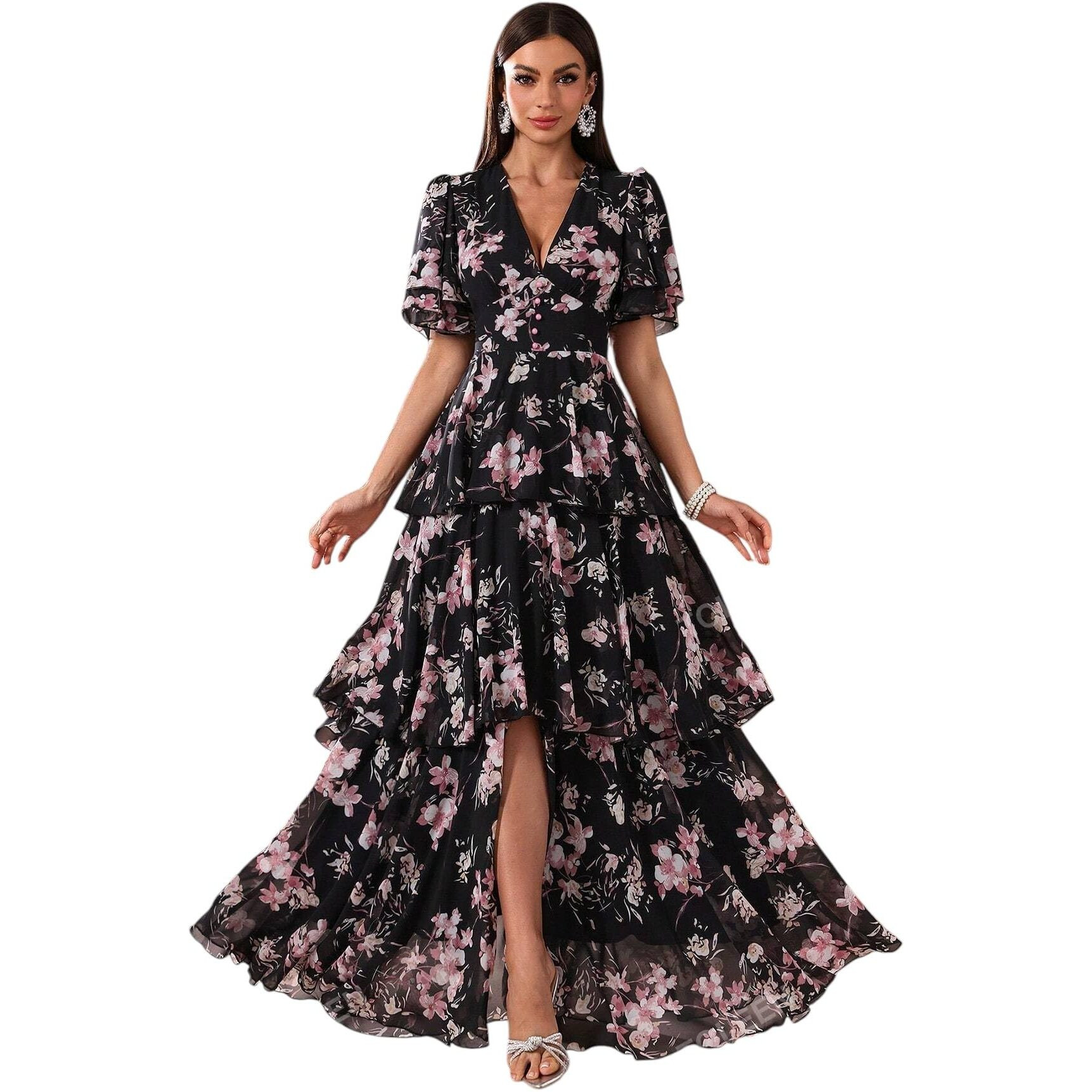 Litzo Dresses For Women || Western Dresses For Women (L-45-Xl) Black