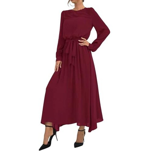 Litzo Western Dresses For Women (L-16-Xxl) Red