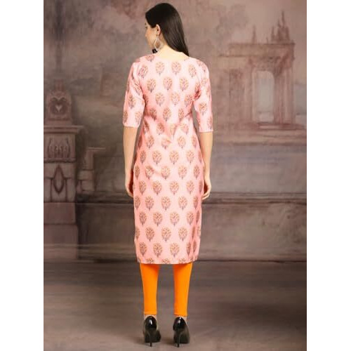 Pinkmint Crepe Printed Kurti For Womens College Wear Kurti For Women