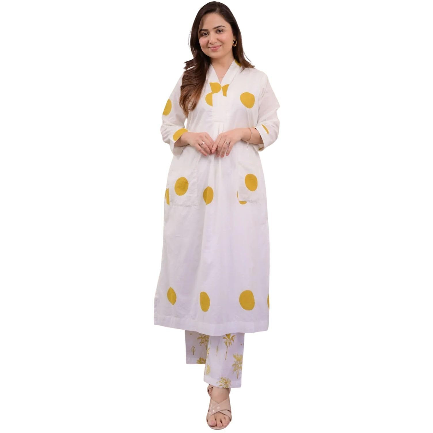 Leriya Fashion Women Yellow