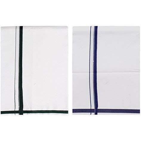 Prakasam Cotton Mens Fantacy Cotton Single (1.30X2.00 Meter) 7 Colour Combo Dhoti