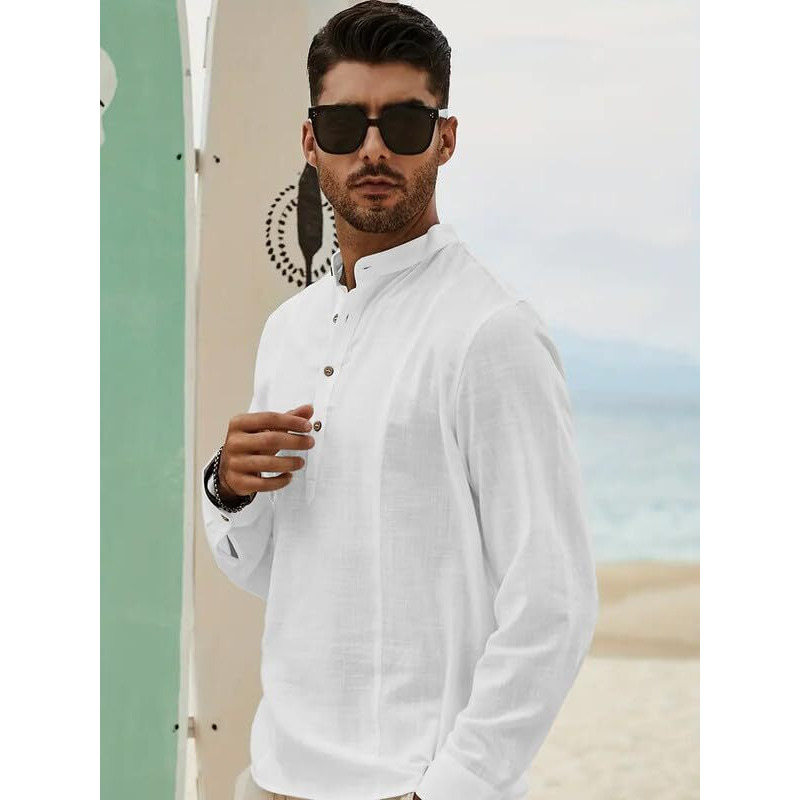 Be Active Men Short Kurta White Color (S-Rf0029 2 M)