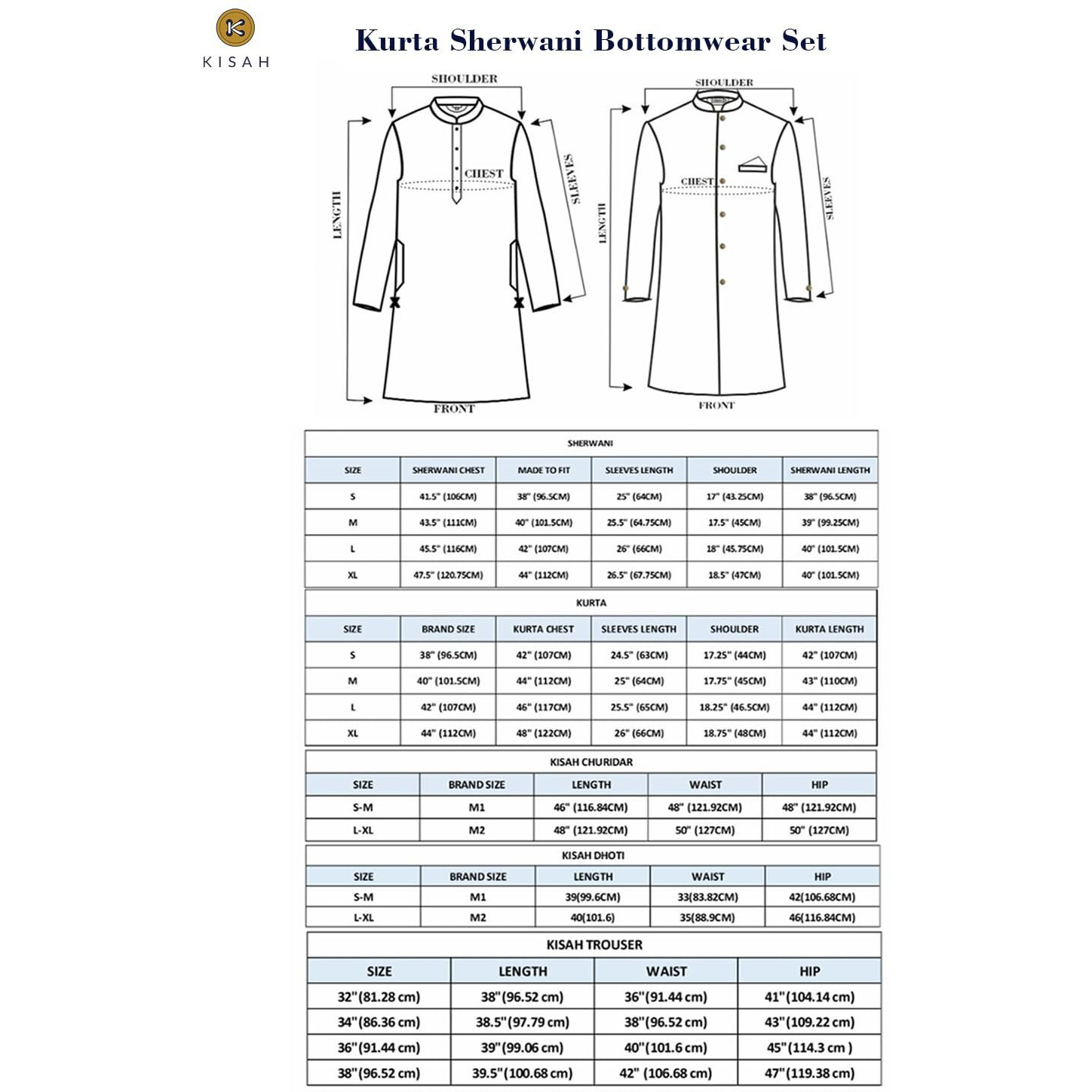 Kisah Men's Grey Indo-Western Kurta Sherwani Trousers Set Cotton Full Sleaves, Knee Length, Straight, Regular Fit, Mandarin Collar Ethnic Wear