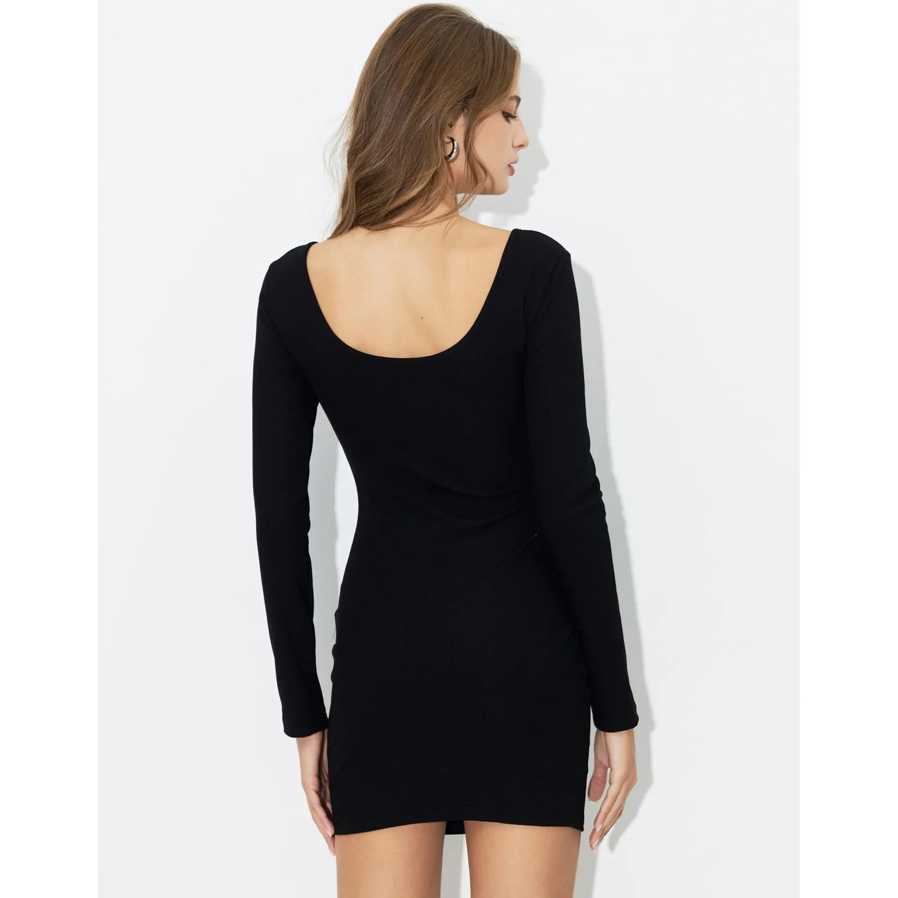 Kotty Women's Bodycon Black Dress