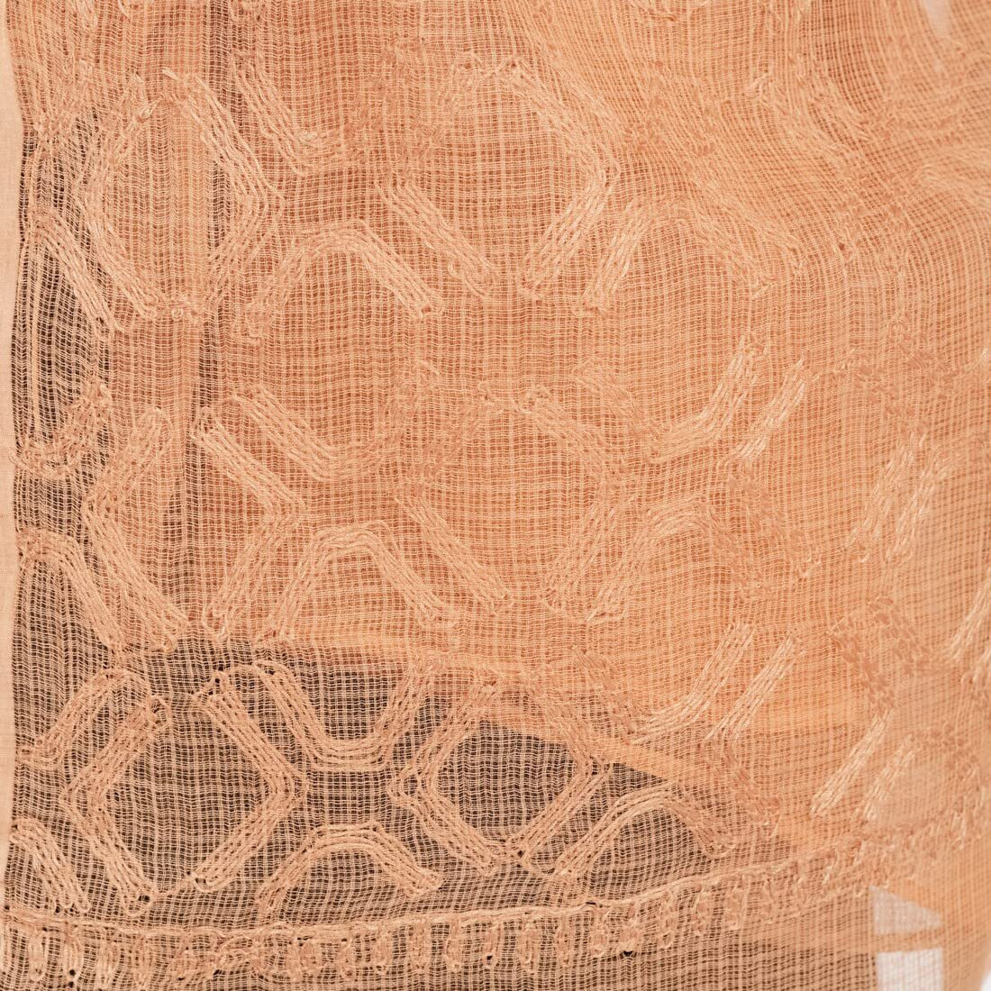 Fabindia Cotton Silk Chikankari Dupatta