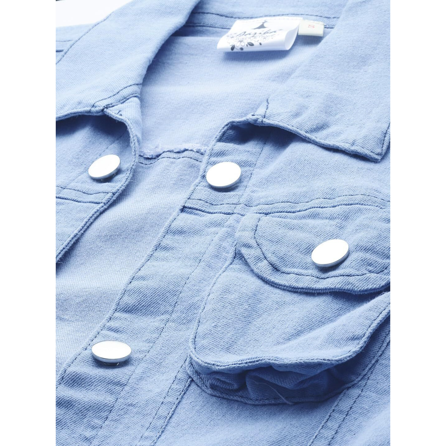 Aarika Womens Casual Wear Blue Colour Solid Denim Co-Ord Set (S-L)