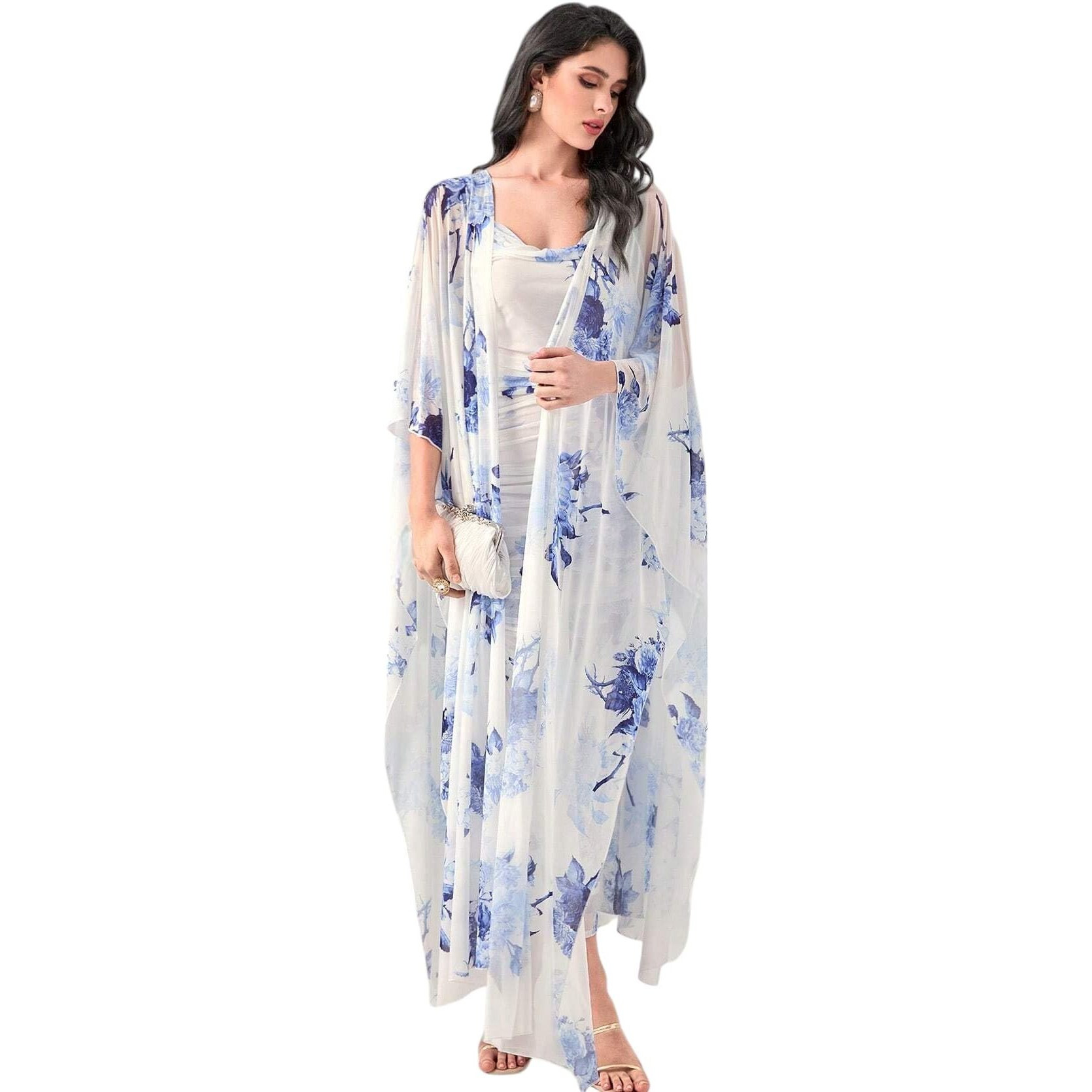 Litzo Dress For Women || Western Dresses For Women || One Piece Maxi Dress (L-34-M) White