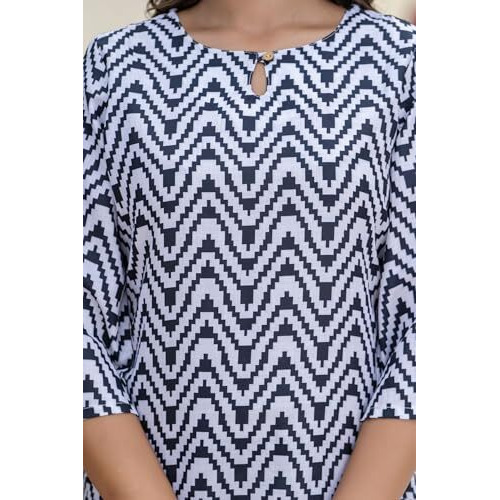 Lookmark Women's Printed Cotton Blend Straight Kurta Pant Set - Elegant Ethnic Wear Ensemble For Modern Women, Perfect For Any Occasion (Az-Lm-P1-Ks2117-Xl) Grey