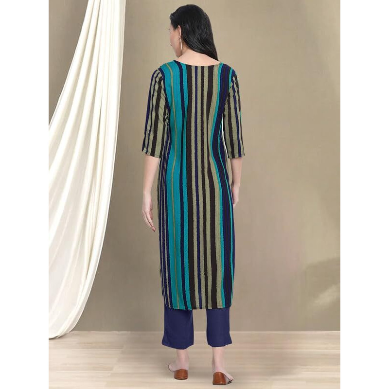 Pinkmint Women's Cotton Kurti's L Fancy Printed Kurta L Regular Home Wear L Printed Cotton Kurti (Pack Of 1) Multicolour