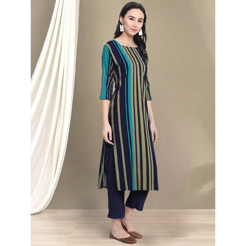 Pinkmint Women's Cotton Kurti's L Fancy Printed Kurta L Regular Home Wear L Printed Cotton Kurti (Pack Of 1) Multicolour