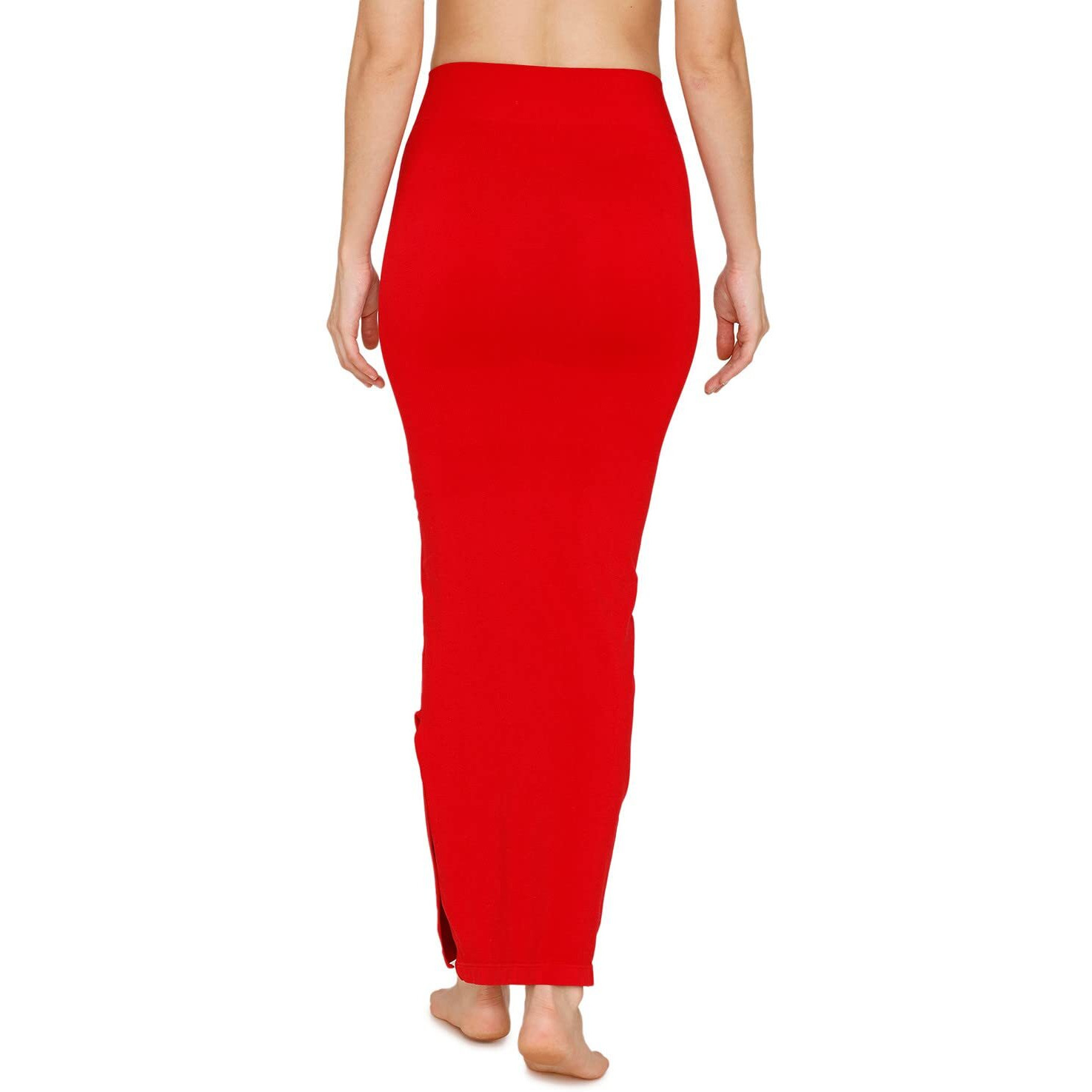 Zivame All Day Seamless Mermaid Saree Shapewear |Shaping Petticoat- Tango Red