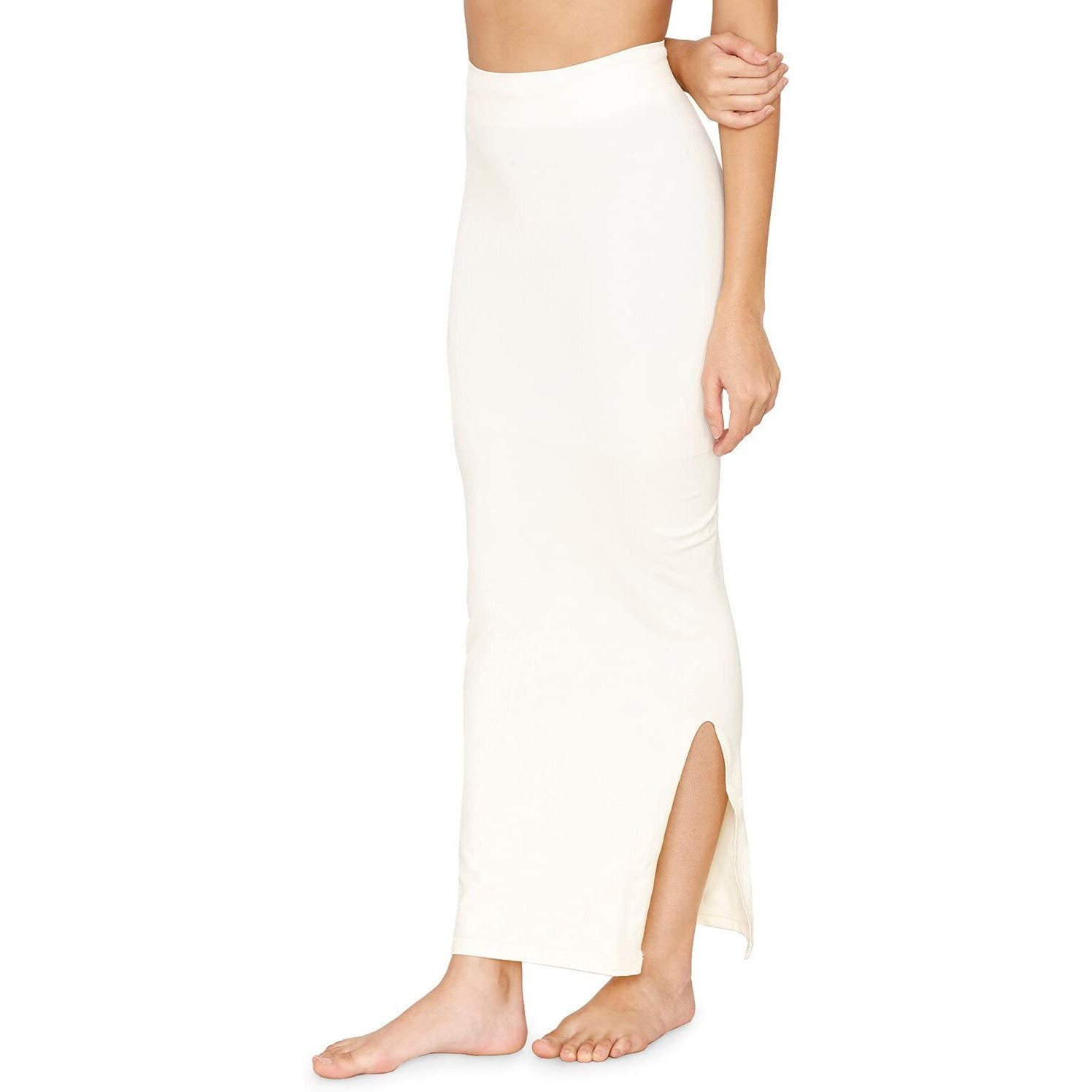Zivame Seamless All Day Mermaid Saree Shapewear - Ivory