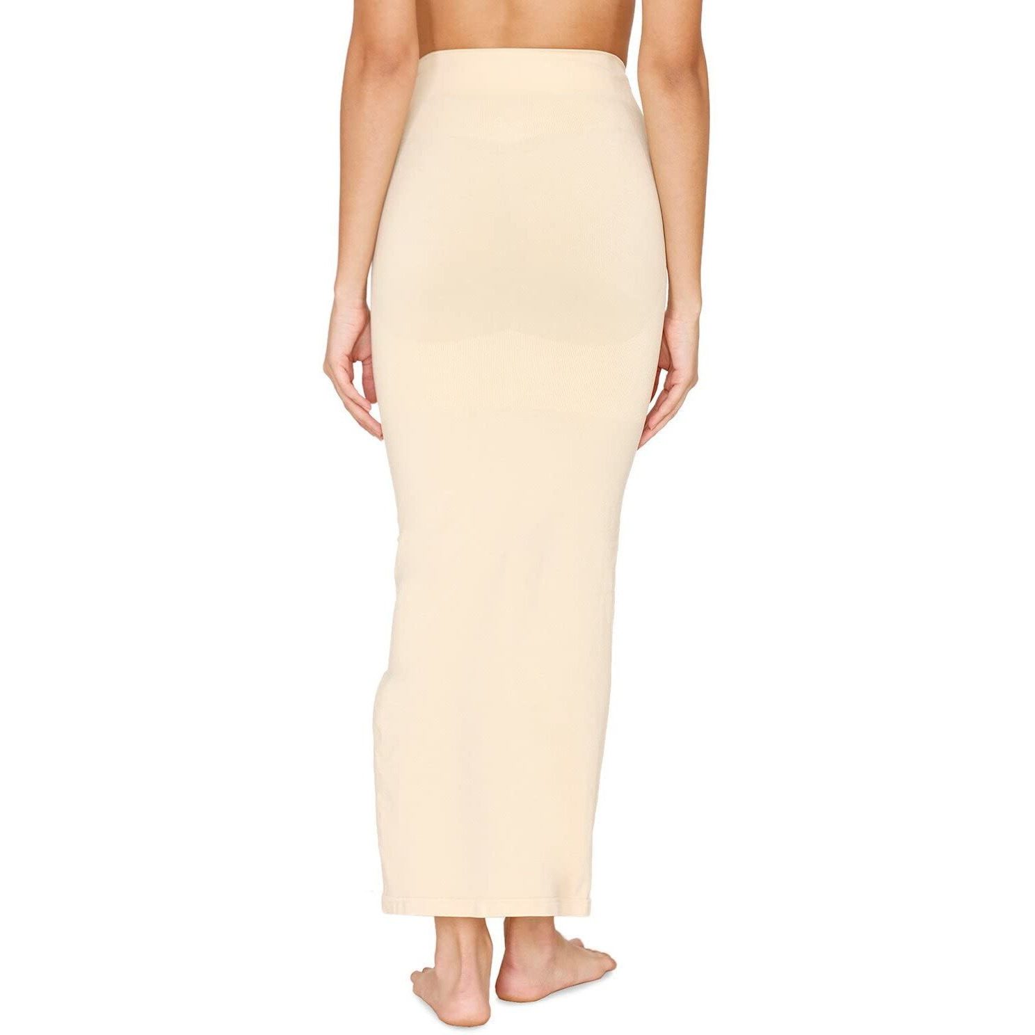 Zivame Women Polyester Seamless All Day Mermaid Saree Shapewear - Skin