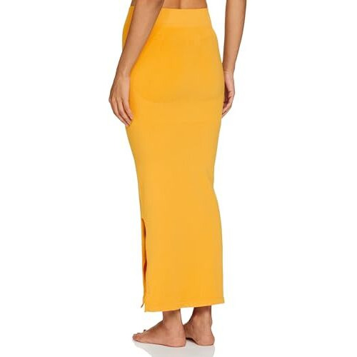 Zivame Seamless All Day Mermaid Saree Shapewear - Mustard