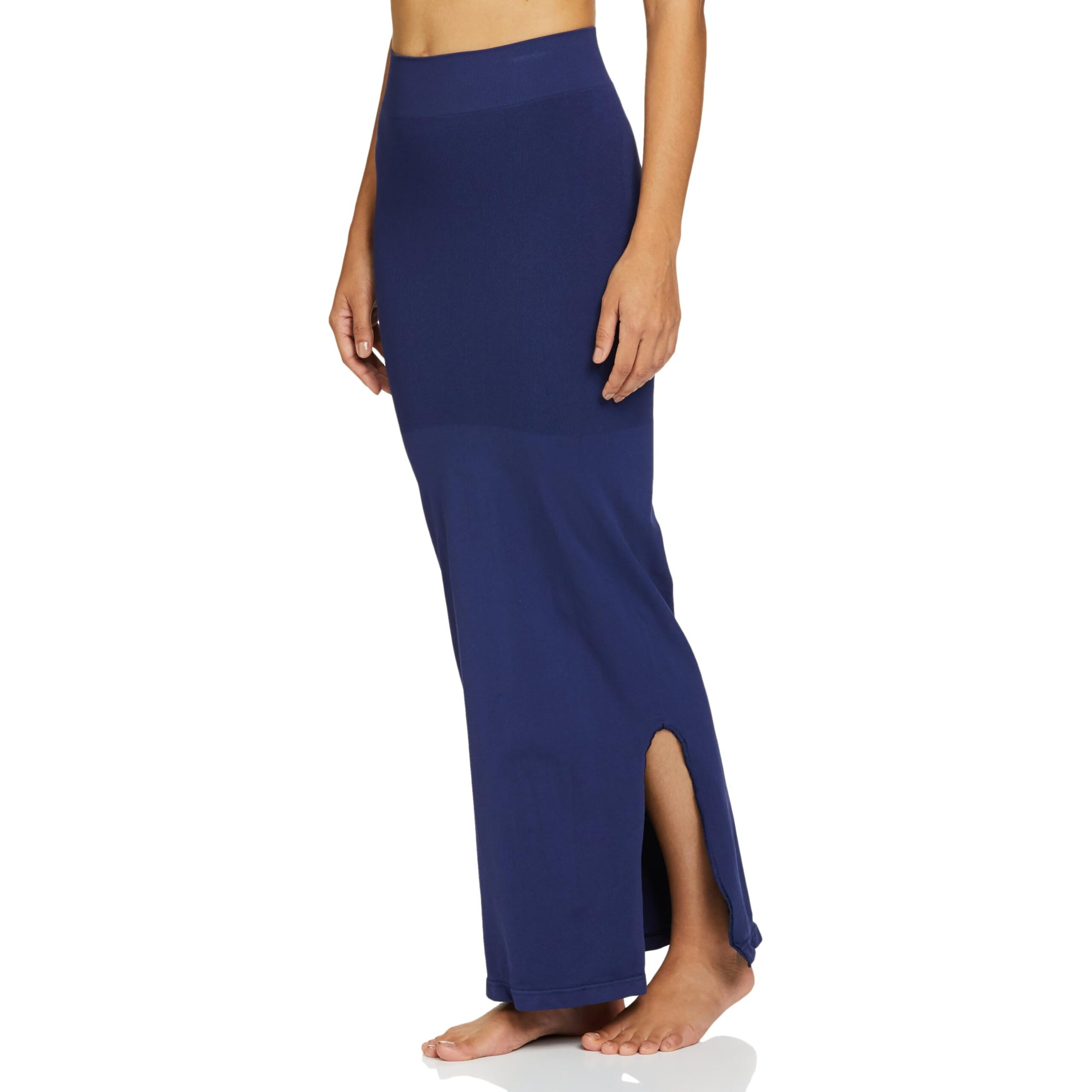 Zivame Seamless All Day Mermaid Saree Shapewear - Navy Blue