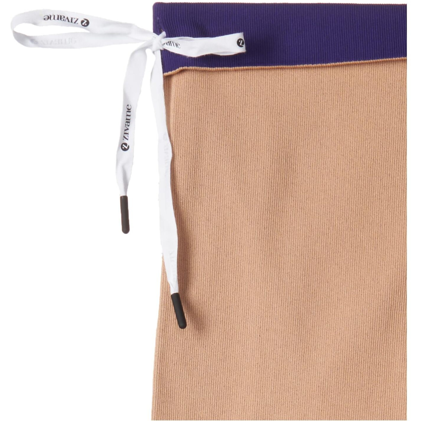 Zivame All Day Flared Mermaid Reversible Saree Shapewear - Violet Indigo N Toasted Almond