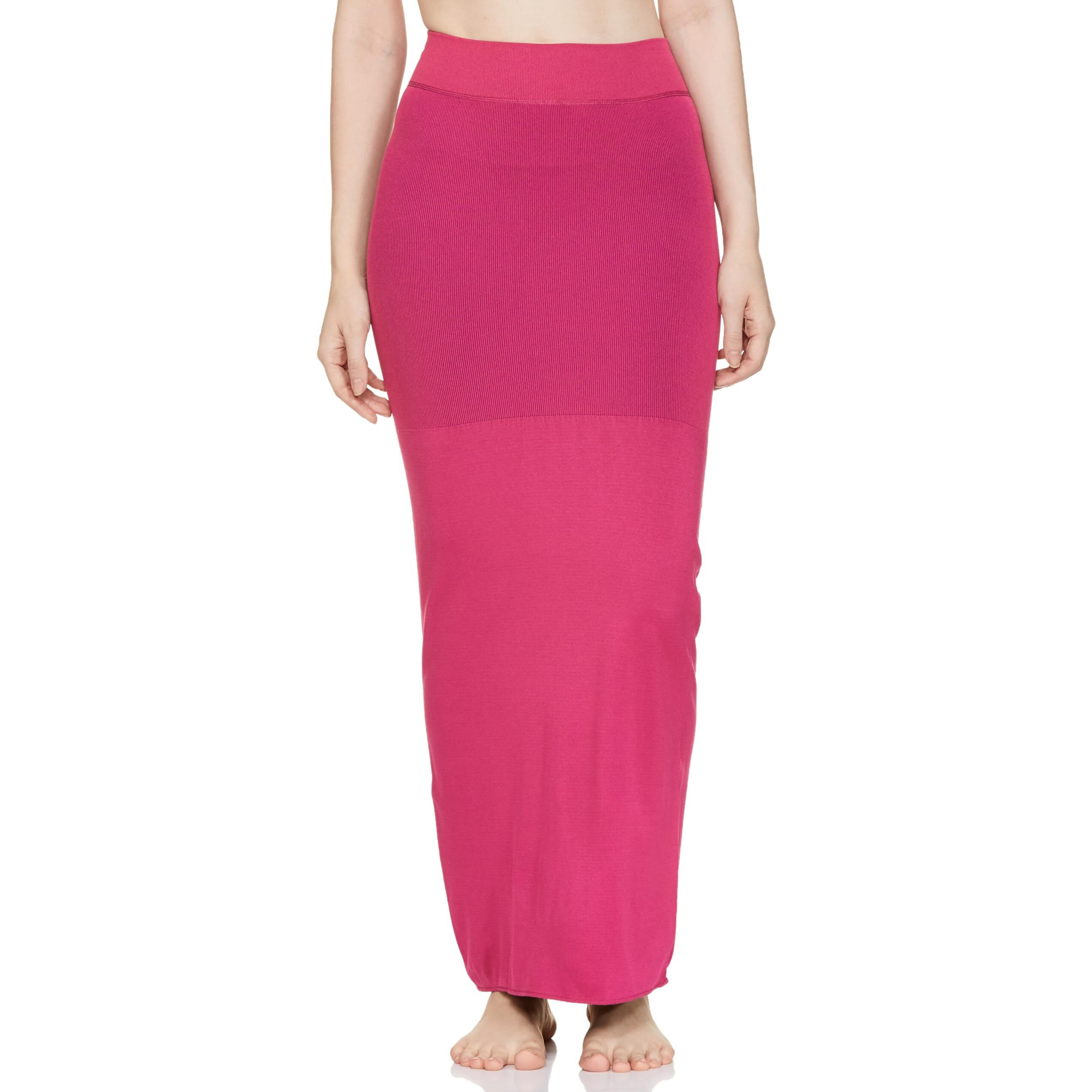 Zivame All Day Flared Mermaid Reversible Saree Shapewear - Violet Indigo N Magenta