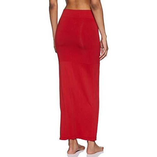 Zivame Womens Plain/Solid Waist Shaper (Zi3022- Red_L)