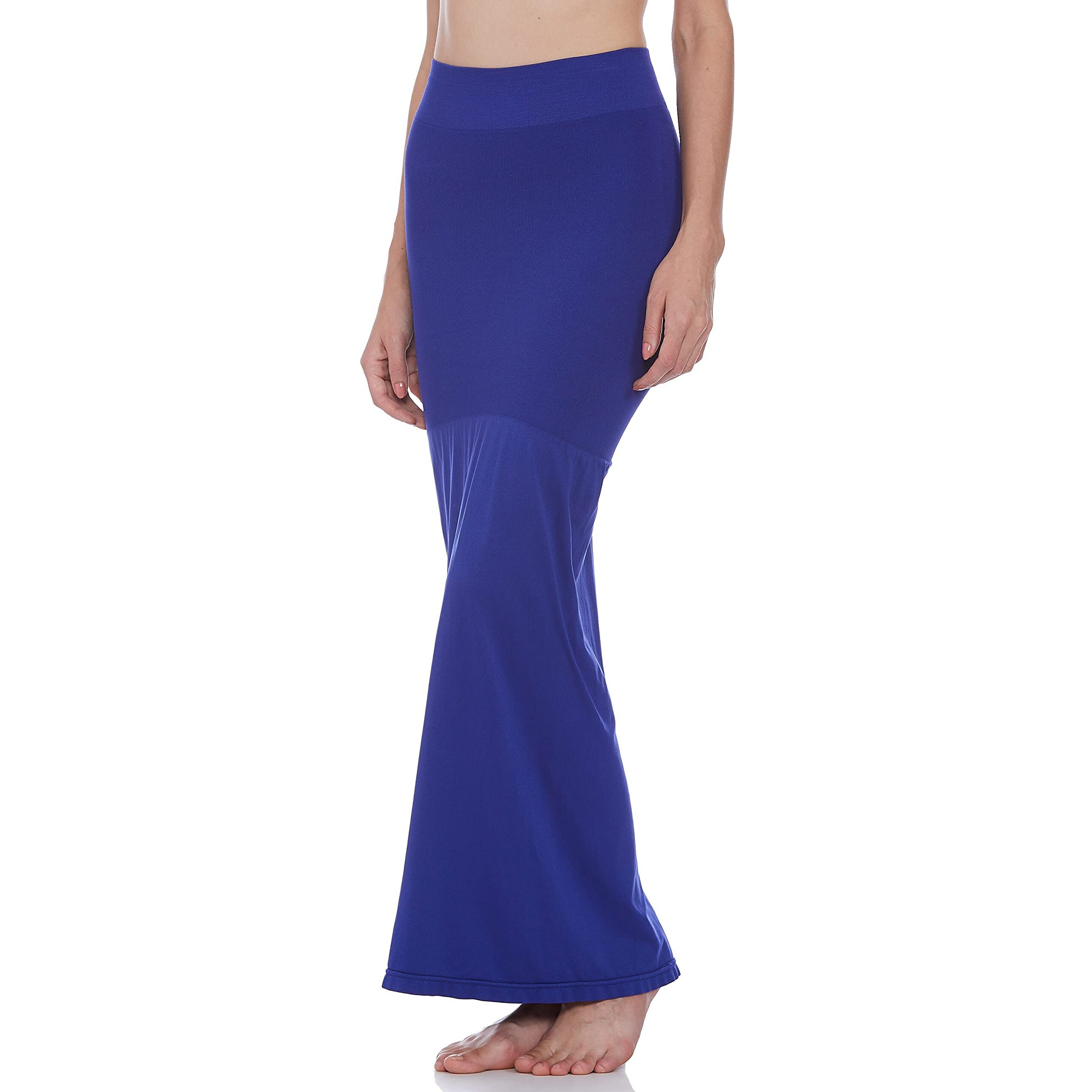 Zivame Womens Solid Straight (Zi3022-Sodalite Blue Large)