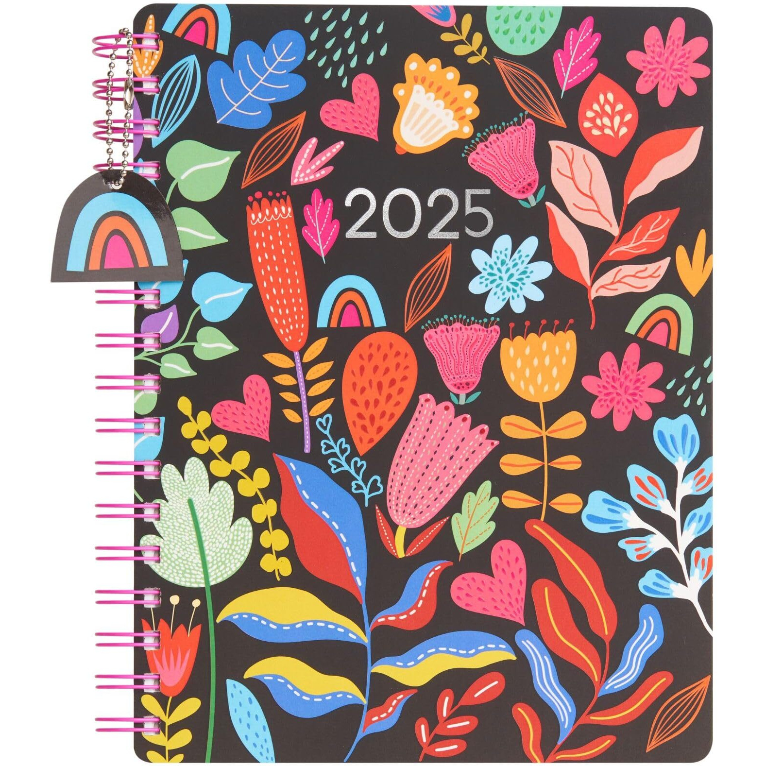 Doodle I The Happiness Planner I B5 Planner + 64 Pages Pocket Planner + 250+ Stickers and Free Premium Gift Box | Tear Away Note Cards & Quote Cards | Activity Pages | To do lists I 268 Pages I 80 GSM I Wiro Bound (Bright Garden)
