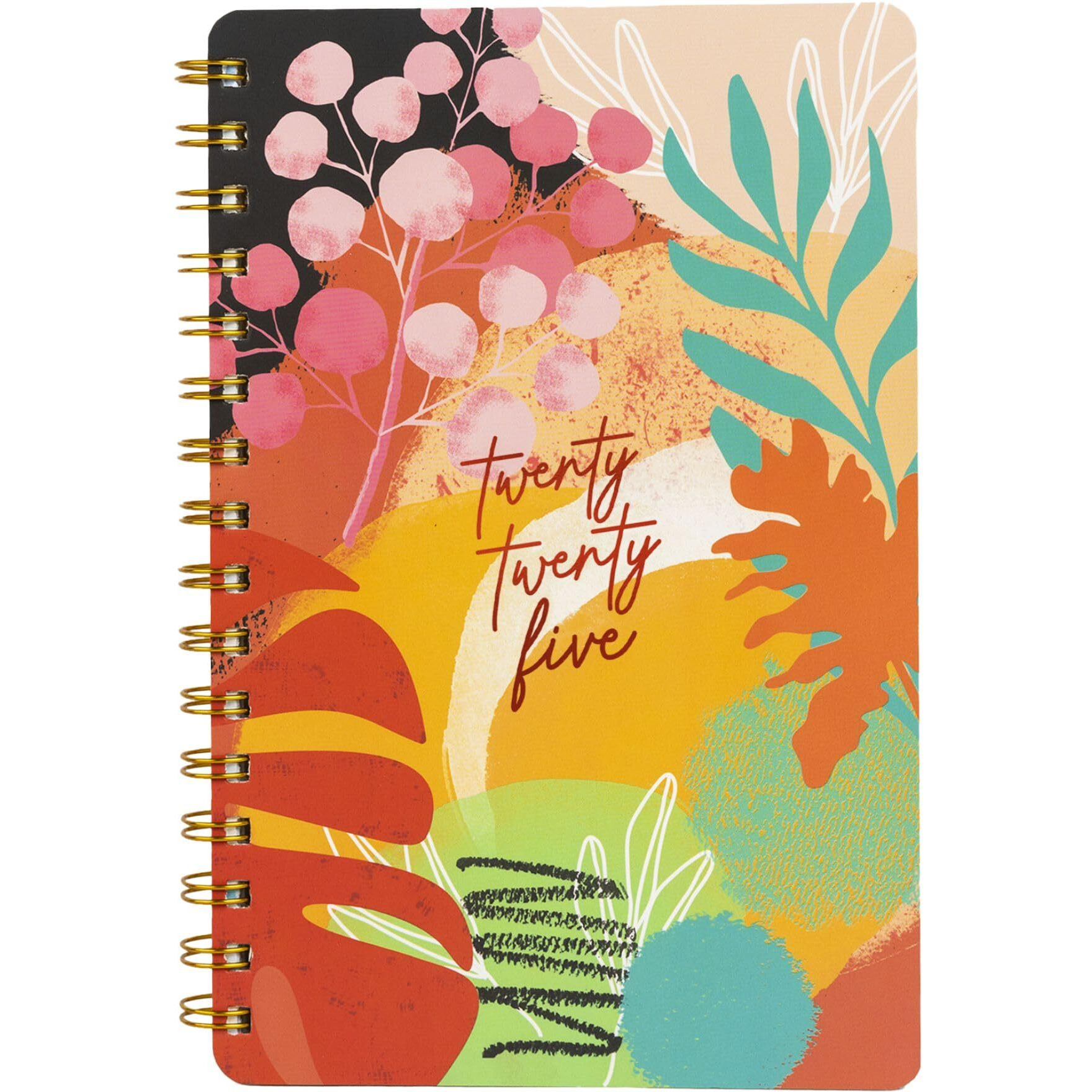 Doodle Wiro Hard Bound A5 Planner with 100+ Stickers | Undated Yearly, Monthly, Daily Planner with 16 Theme Based Activity Pages |16 Tear Away Note Cards & Quote Cards I To Do List | 216 Ruled Pages I 80 GSM (Garden Glory)