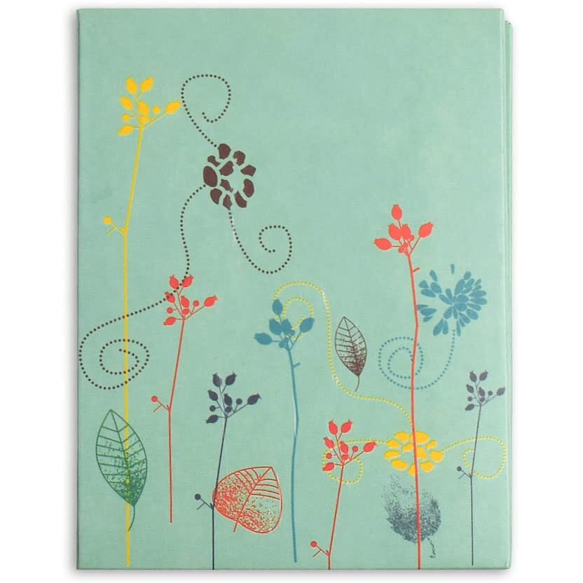 DOODLE Gift of Glee Set of 12 Floral Print Notecards with Envelope - Thank you Cards, Greeting Cards, Notecards for all Occasions