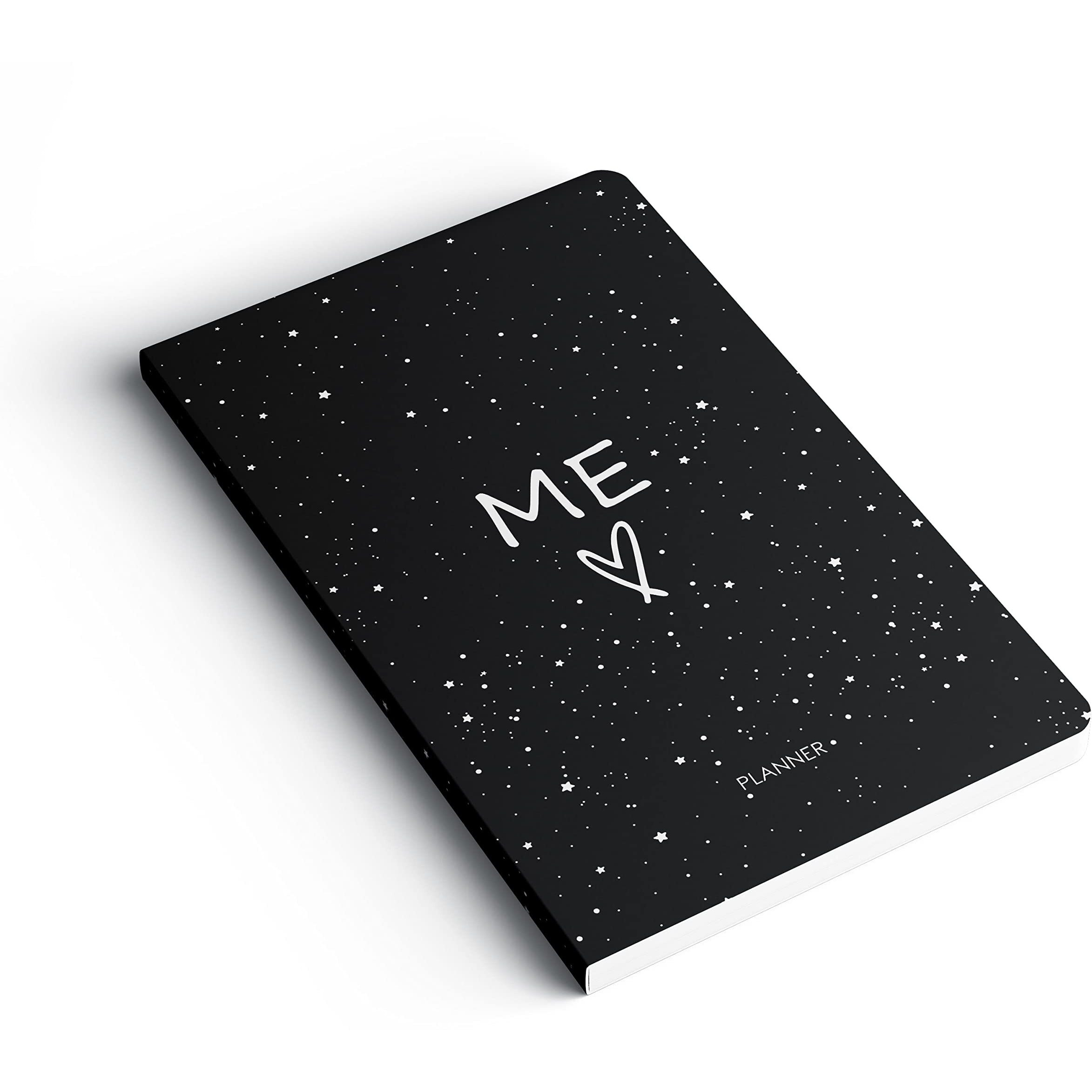 FACTOR NOTES Undated Planner 12 Months Ultimate organizer | Monthly & Weekly Layouts | Schedule Appointments | Weekly Habit Trackers | Goal Setting | Free Stickers (ME)