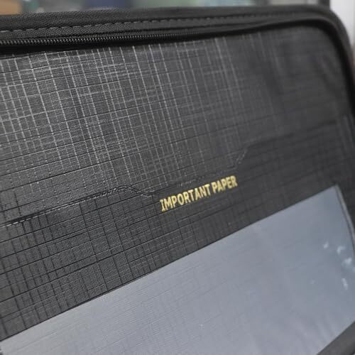 ECLET Leather Multipurpose Professional File Folders for Certificates, Documents Holder, Document Bag, Portfolio, Executive File Legal Size Documents Holder with 20 Sleeves